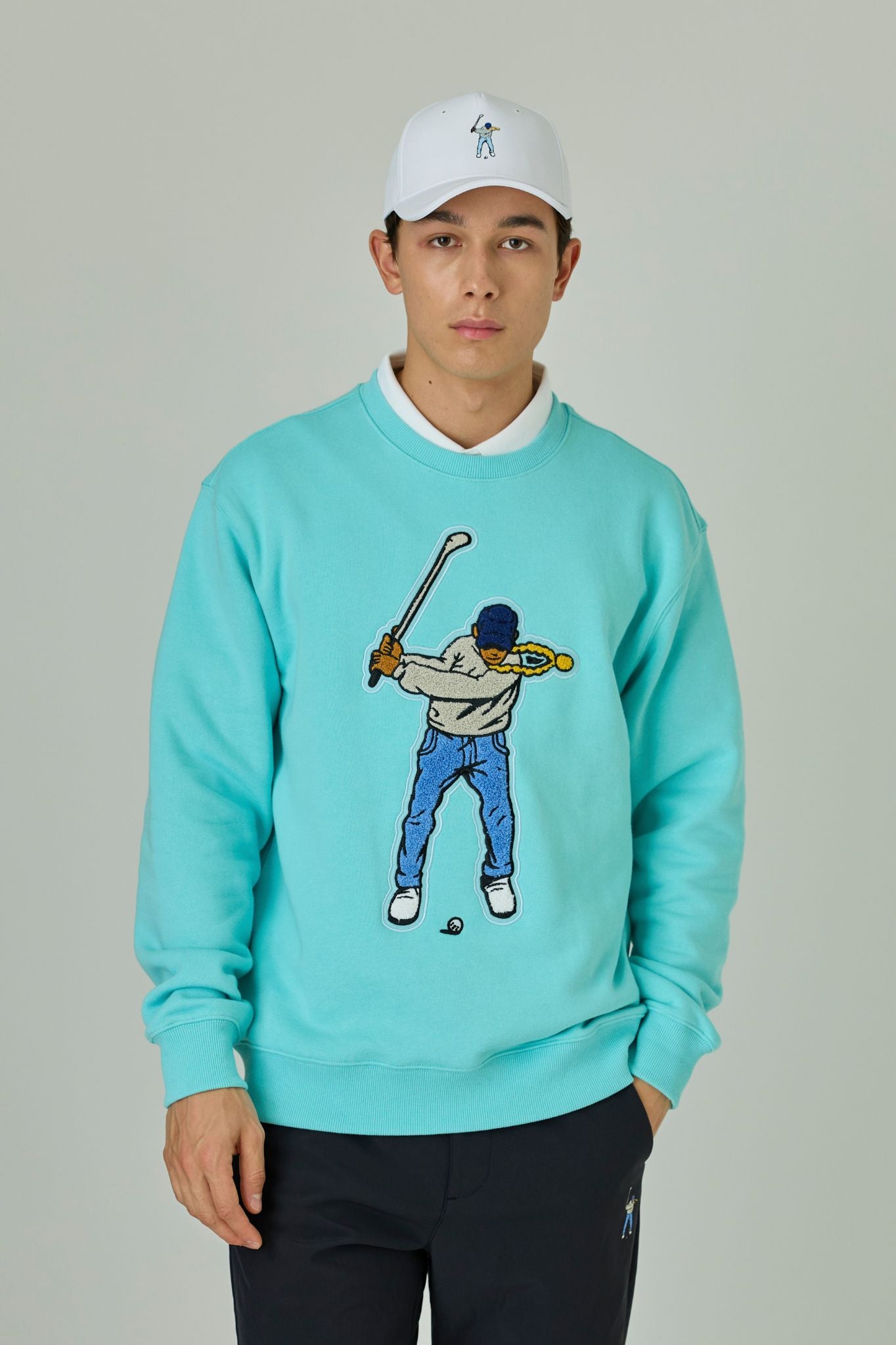 Eastside Golf 緑 トレーナー スウェット L Eastside Golf 緑